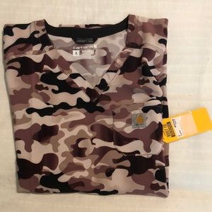Womens Carhartt Scrub Top